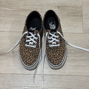Vans Women’s Leopard Print Sneakers